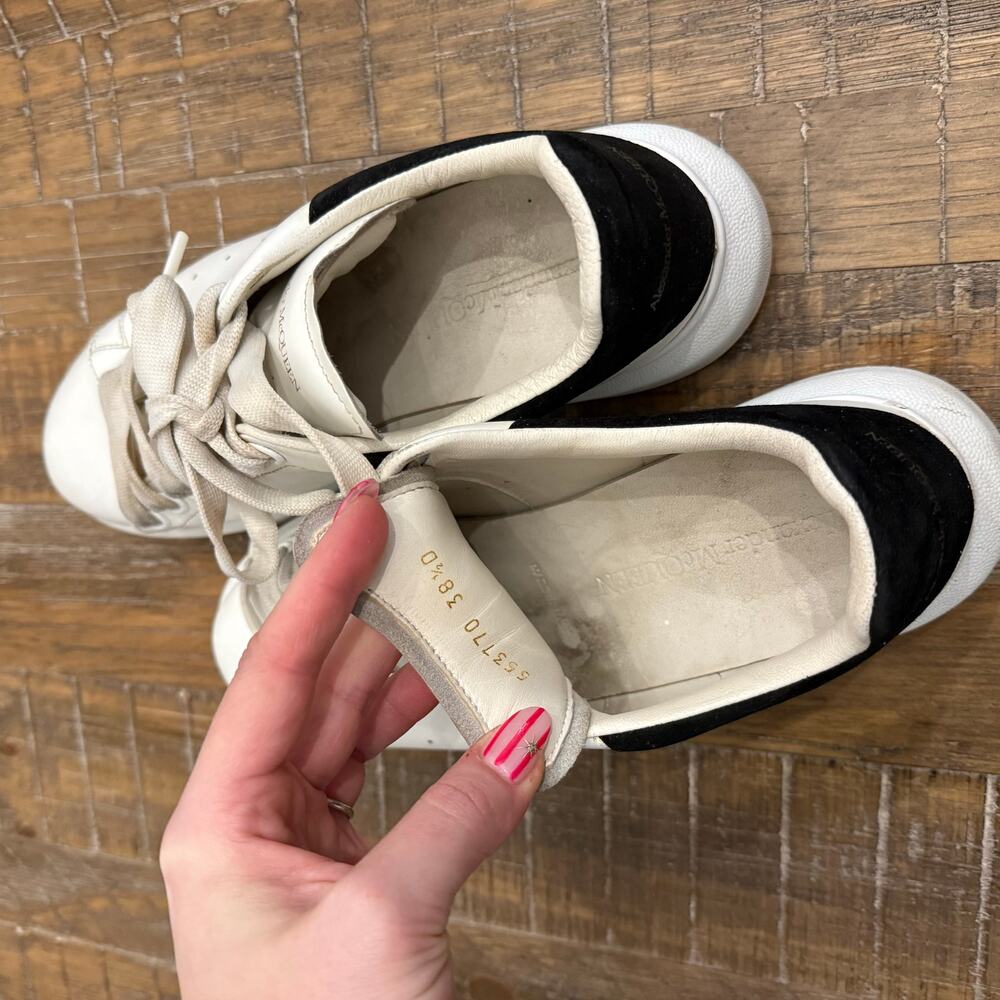 Alexander mcqueen women oversized leather sneaker - Picture 10 of 12